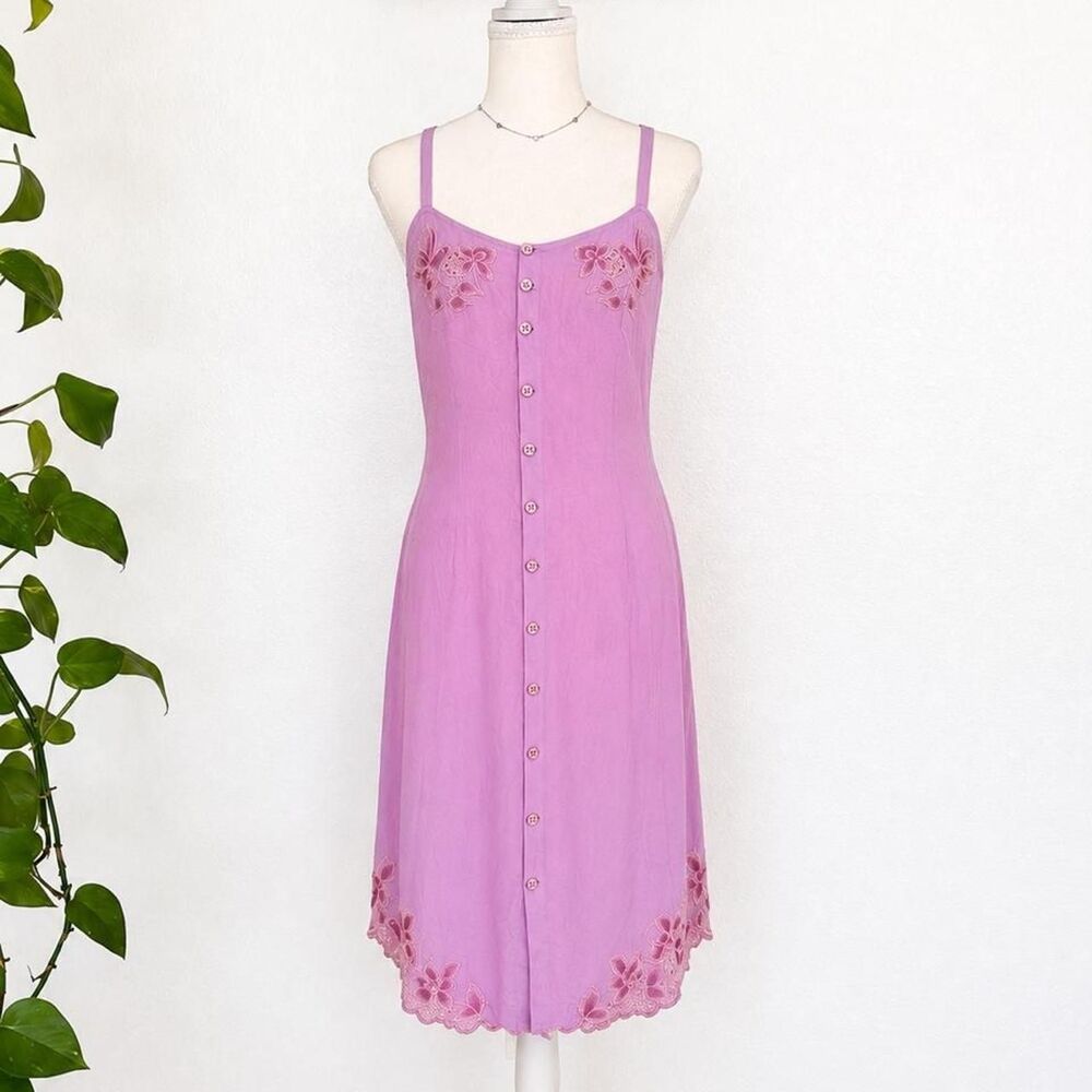 Unbranded Women's Purple and Pink Dress